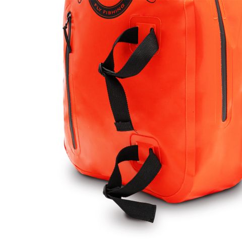 Mochila 18 Litros con cierre bolsillo frontal y porta tubo