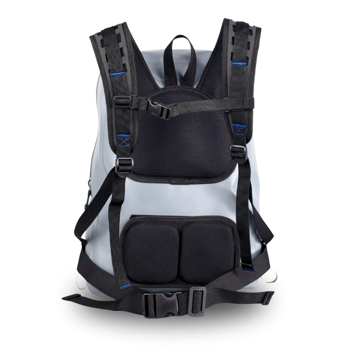 Mochila Estanca 20 Litros Con Cierre Frontal Y Porta Tubos